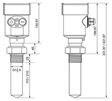 LiquiLevel RD901 Radar level meter for corrosive liquid