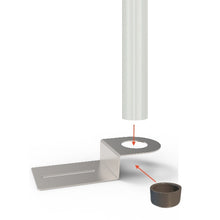 Baseplate for LiquiLevel CR 2" Tank Level Indicator