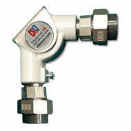 25mm 90 degree pulley elbow with PVC Adaptor for Float & Board Level Indicators