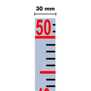 LiquiLevel MG Magnetic Flapper and Aluminium Gauge Board - Metric cm and metres