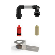 LiquiLevel CR BASIC 2" Reverse Float Level Indicator with Base Plate