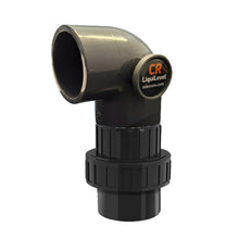 2" 90° PVC Pulley Elbow & Union for Tank Level Indicator