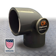 2" 90° PVC Pulley Elbow for Tank Level Indicator