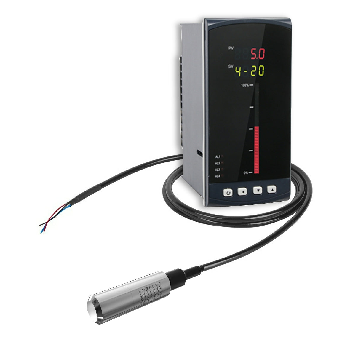 Level Instrument Transmitter Display Submersible Level Transmitter with Digital Display