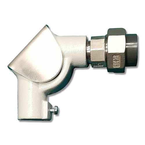 90 degree pulley elbow with PVC Adaptor for Float & Board Level Indicators