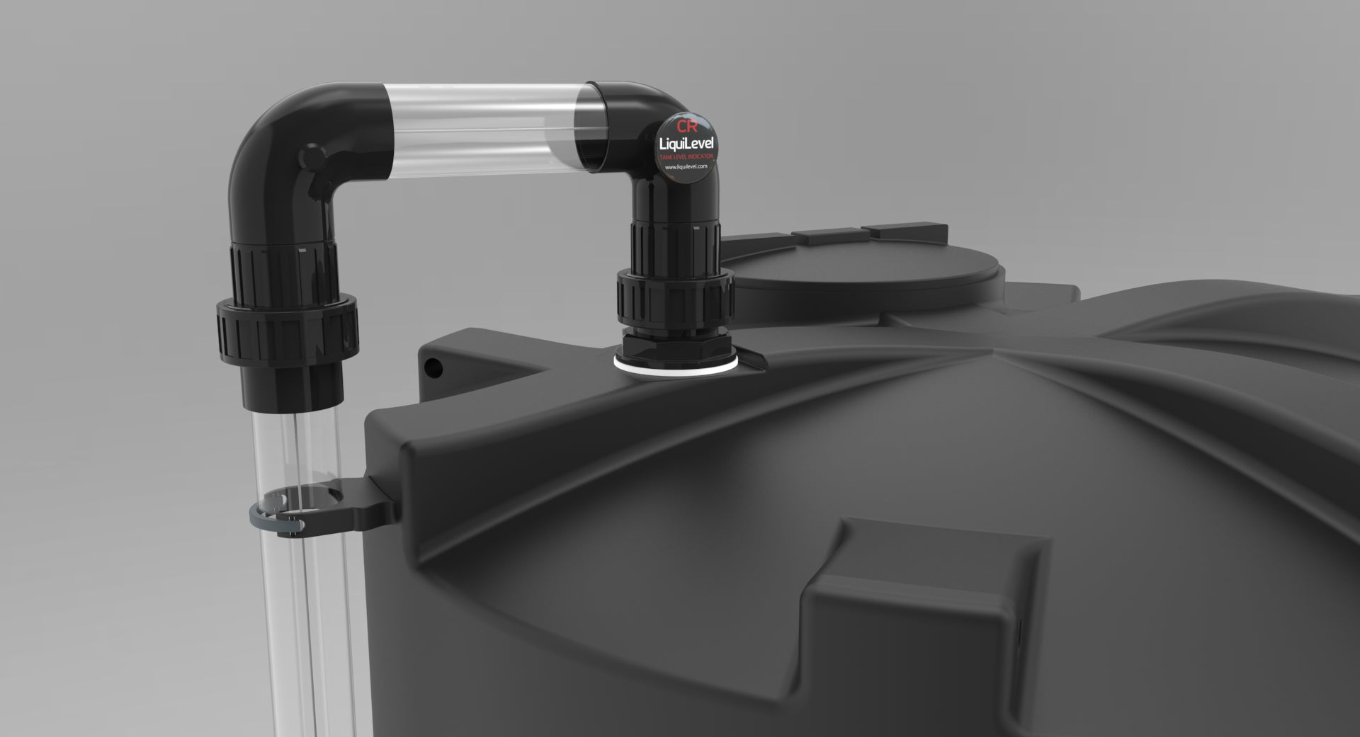 90° PVC Pulley Elbow for Tank Level Indicator